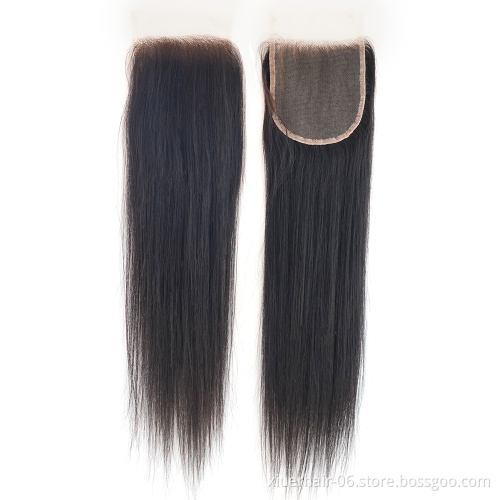 Cheap Unprocessed Virgin Hair Straight 26 Inches Brazilian Hair 3 Bundles With Closure